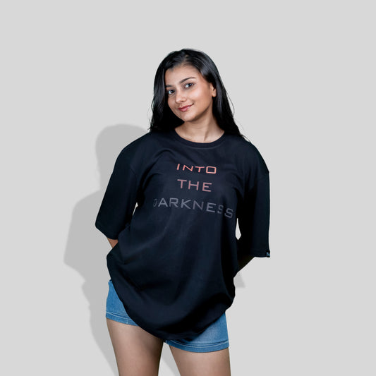 Into The Darkness - Women Oversized Tshirt