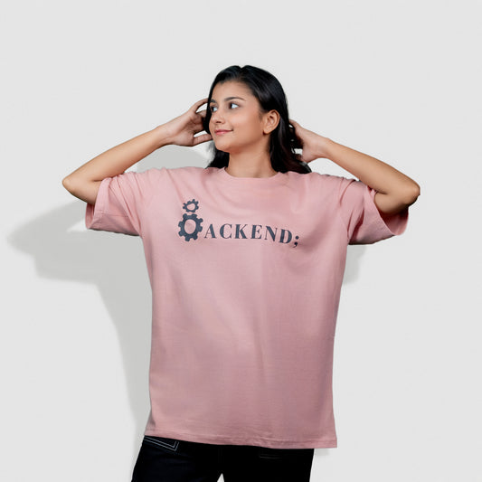 Backend - Women Oversized Tshirt