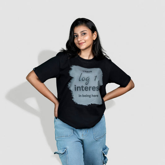 Log 1 Interest (Zero Interest) -  Women Tshirt