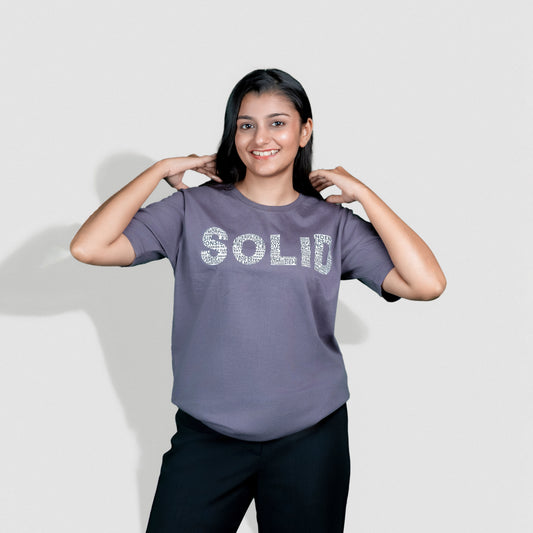 SOLID - Women Tshirt